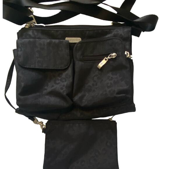Baggallini Black Crossbody Nylon Adjustable Strap - Picture 4 of 8
